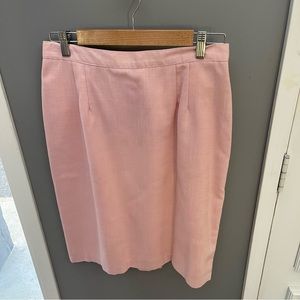 Vintage Soft Pink Skirt - Size 14